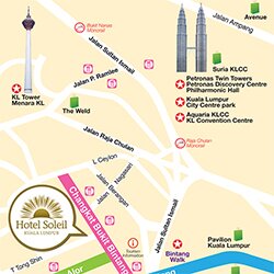 map of bukit bintang
